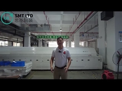 Modulair ontwerp Warme lucht terugstroomoven Loodvrij Met Windows 10 VS / DS-serie