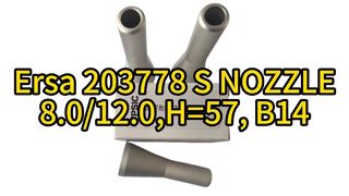 Ersa Selective Wave Solder 203778 S Nozzle 8.0/12.0 H=57 B14