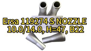 Ersa Selective Wave Solder 119274 S Nozzle 10.0/14.0 H=47 B22 #smt #nozzle